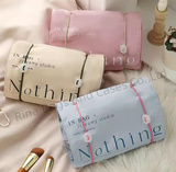 Roll-Up Hanging Travel Detachable Zippered Storage Makeup Bag Organizer