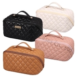 Luxury PU Leather Travel Cosmetics Storage Beauty Case