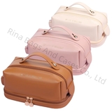 Double layer Travel Organizer Water Resistant Cosmetic Cases