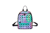 Reflective Geometric Luminous School Backpack