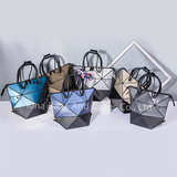 Geometric Handbag Fashion Folding Women Tote Bag