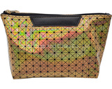 Shiny PU leather Bag Makeup Holographic Cosmetic Bag