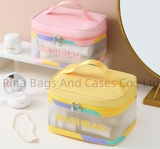 Clear PVC Cosmetic Bag Makeup Travel Transparent Wash Bag